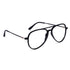 Loscomun Computer Glasses Black Aviator Eyeglasses